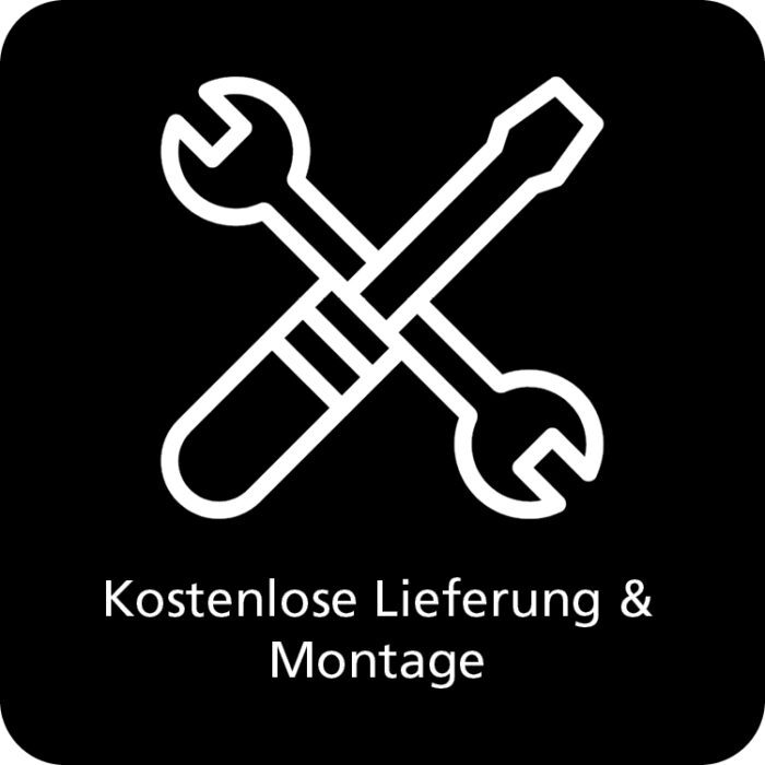 Kostenlose Lieferung & Montage